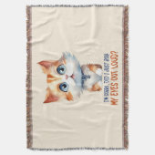 Sorry, heb ik mijn ogen hardop uitgestoken? – Sass Deken (Voorkant Verticaal)