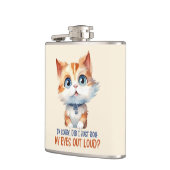 Sorry, heb ik mijn ogen hardop uitgestoken? – Sass Heupfles (Links)