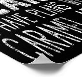 Sorry I Can't I Have Plans With Caramel S Poster (Hoek)