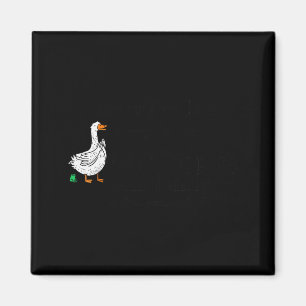 Sorry Ik Ben Laat Komieke Gans Christelijke Bijbel Magneet