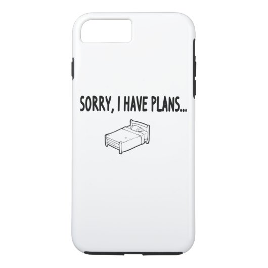 Sorry, ik heb plannen Case-Mate iPhone case (Achterkant)