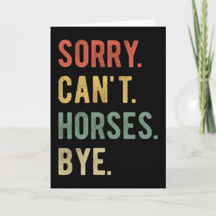 Sorry, ik kan geen paarden kopen II Kaart