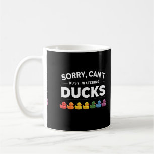 Sorry, ik kan het niet, ik ben druk met het kijken koffiemok