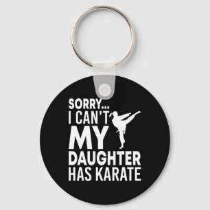 Sorry, ik kan niet, mijn dochter heeft karate, gra sleutelhanger