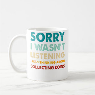Sorry Ik Luisterde Niet Ik Dacht Aan Collecti Koffiemok
