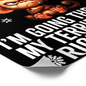 Sorry I'm Cranky I'm Going Through My Terrible 60' Poster (Hoek)