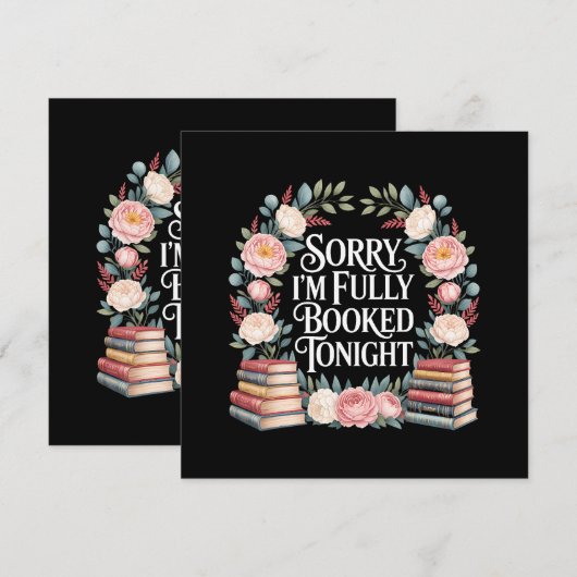 Sorry I'M Fully Booked Tonight Programma (Voorkant / Achterkant)