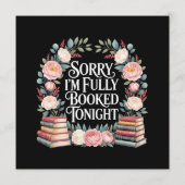 Sorry I'M Fully Booked Tonight Programma (Achterkant)