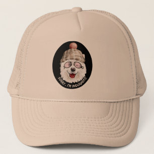 SORRY I'M INDOGNITO (Japanse Spitz) grappige hond Trucker Pet