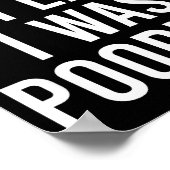 Sorry I'm Late I Was Ong Funny  Poster (Hoek)