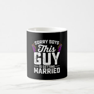 Sorry jongens deze vent gaat trouwen Gay Koffiemok