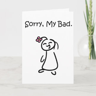 Sorry Kaart