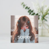 Sorry Kaarten (Staand voorkant)