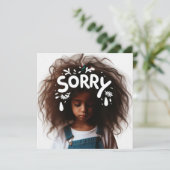 Sorry Kaarten (Staand voorkant)