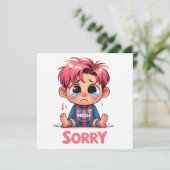 Sorry Kaarten (Staand voorkant)