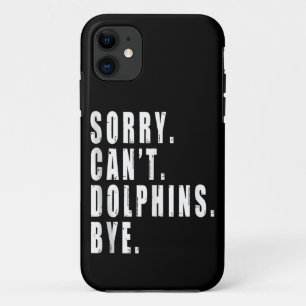 Sorry Kan Dolfijnen Tot Siens Zee Dier Zeeleven iPhone 11 Hoesje