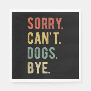 Sorry kan honden niet bijten II Servet