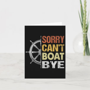 Sorry Kan Niet Boot Afscheid Nemen  Kaart