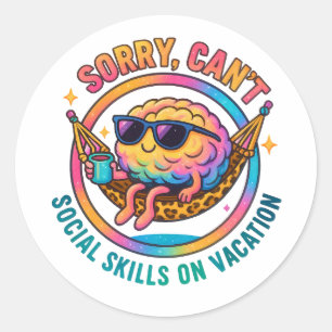 Sorry kan niet... ronde sticker