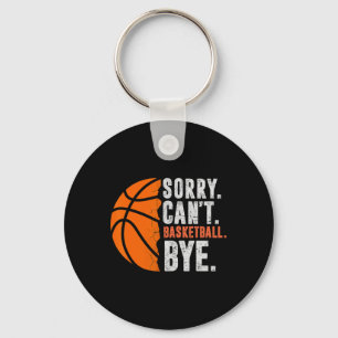 Sorry Kan Niet Schieten Vaarwel Grappige Hoops Vin Sleutelhanger