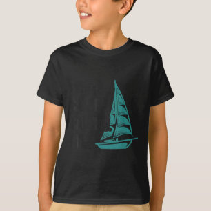 Sorry. Kan niet. Zeilen. Dag. Zeilboot T-shirt