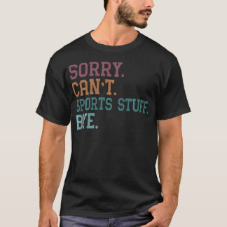Sorry Kan Sportspullen Vaarwel T-shirt