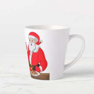 Sorry Kerstman We zijn door onze Melk heen Geniet Latte Mok