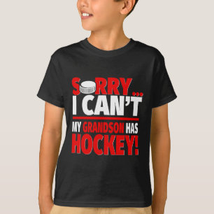 Sorry kleinzoon heeft hockey - Hockey oma of oma T-shirt