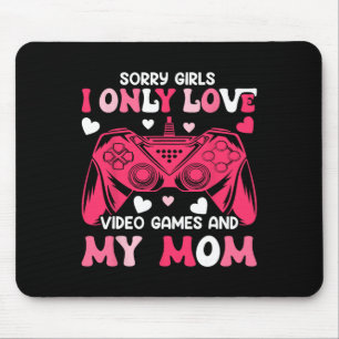 Sorry meisjes houden alleen van videogame GamePad Muismat