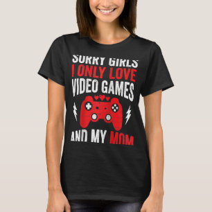 Sorry meisjes, ik hou alleen van videogames en mij t-shirt
