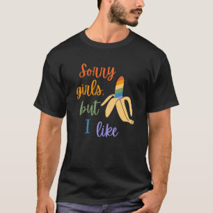 Sorry meisjes, ik hou van Bananas T-shirt
