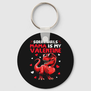 Sorry Meisjes Mama Is Mijn Valentijn Dinosaurus Va Sleutelhanger