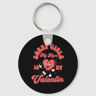 Sorry Meisjes Mijn Mam Is Mijn Valentijn Mama Vale Sleutelhanger
