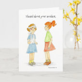 Sorry met uw ongevalskaart kaart (Gele Bloem)