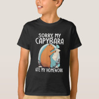 Sorry mijn capibara heeft mijn huiswerk opgegeten