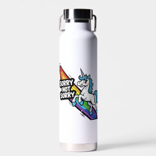 Sorry not Sorry Eenhoring Geïsoleerde Fles