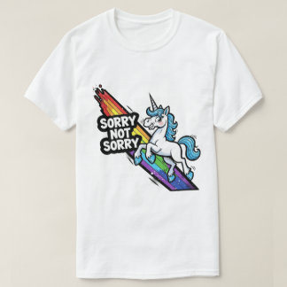 Sorry not Sorry Eenhoring T-shirt