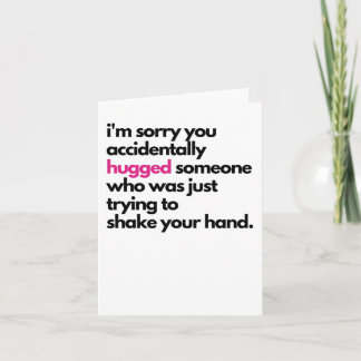 Sorry over de knuffel Condoleancekaart Kaart
