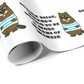 Sorry Sally, nog 6 weken winter Cadeaupapier (Rol Hoek)