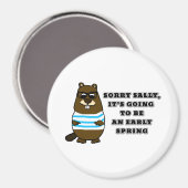 Sorry Sally, vroege lente Magneet (Voorkant / Achterkant)