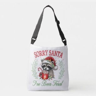 Sorry Santa, ik ben verwilderd Crossbody Tas