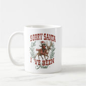 Sorry Santa, I've Been Feral-Holiday Mug (Gauche)
