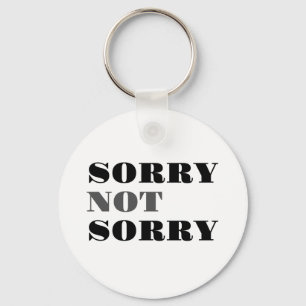 Sorry, Sleutelhanger
