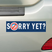 Sorry toch? Bumpersticker (Op auto)