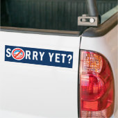 Sorry toch? Bumpersticker (Op Truck)