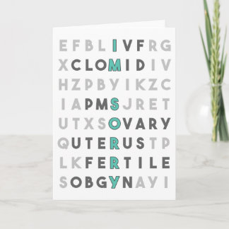 Sorry (turquoise) kaart