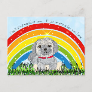 Sorry voor je loops, Dog Memorial Feestdagenkaart