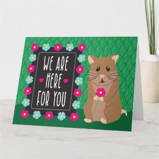 Sorry voor je verlies - Hamster Kaart