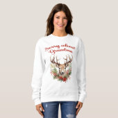 Sorry voor oma grappige kerst sweatshirt (Voorkant volledig)