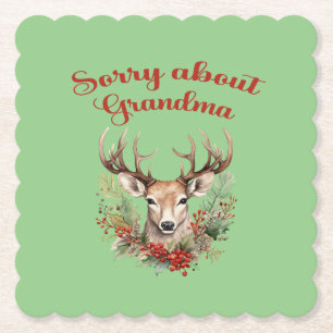 Sorry voor oma papieren Onderzetters